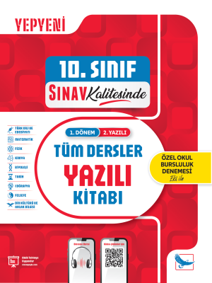10. SINIF TÜM DERSLER YAZILI KİTABI - 2.DÖNEM - 2024-25