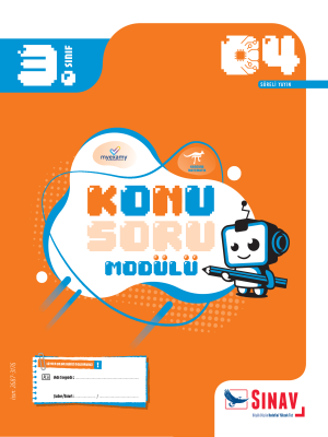 3. SINIF KONU MODÜLÜ SAYI 4 - 2024-25