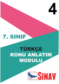 7. Sınıf Türkçe Konu Modülü - 4