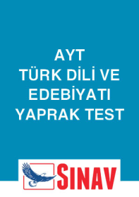 AYT - Türk Dili ve Edebiyatı Yaprak Test - 2020