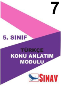 5. Sınıf Türkçe Konu Modülü - 7