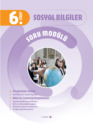 6. SINIF SOSYAL BİLİMLER SORU MODÜLÜ 4 - 2024-25