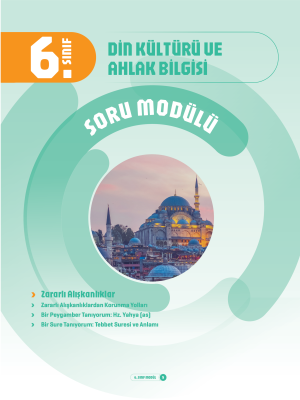 6. SINIF DİN KÜLTÜRÜ SORU MODÜLÜ 5 - 2024-25