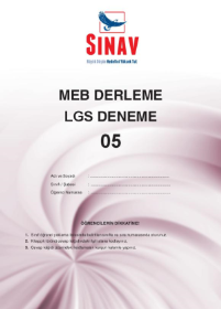LGS - MEB DERLEME - DENEME SINAVI - 5