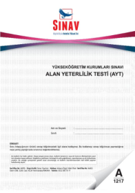AYT - Deneme Sınavı - 1217