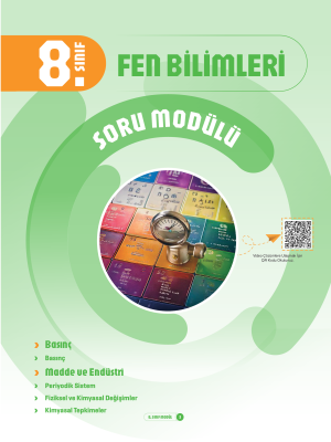 8. Sınıf Fen Bilimleri Soru Modülü 3 - 2024-25