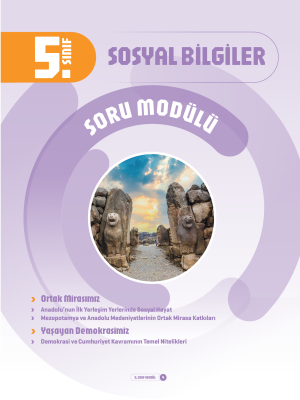 5.SINIF SOSYAL SORU MODÜLÜ 4 - 2024 - 25