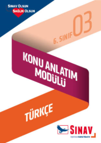 6. Sınıf Türkçe Konu Modülü - 3 - 2020