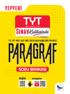 TYT Paragraf Sınav Kalitesinde Soru Bankası - 2023-2024