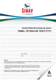 YKS - Deneme Sınavı - 1214 TYT