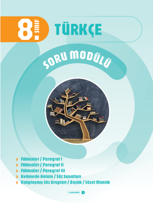 8. Sınıf Türkçe Soru Modülü 1 - 2024-25
