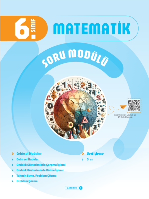 6. Sınıf MATEMATİK Soru Modülü 5 - 2024-25