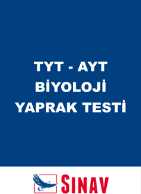 TYT - AYT Biyoloji Yaprak Test