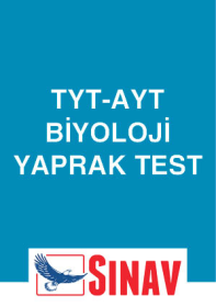TYT AYT - Biyoloji Yaprak Test - 2020