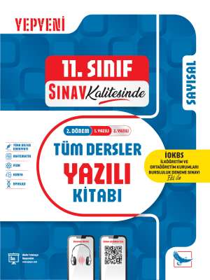 11. SINIF TÜM DERSLER - MF - YAZILI KİTABI - 2.DÖNEM - 2024-25