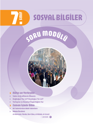 7. SINIF SOSYAL BİLGİLER SORU MODÜLÜ 4 - 2024-25