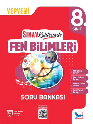 8. Sınıf Fen Bilimleri Sınav Kalitesinde Soru Bankası - 2023-2024