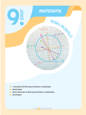 9. Sınıf Matematik Soru Modülü 3 - 2023-2024