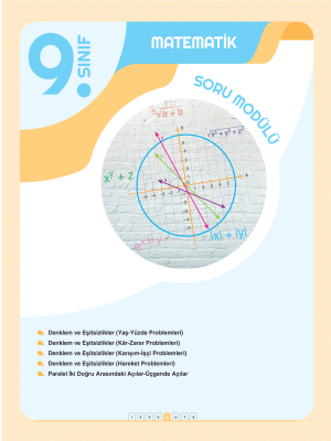 9. Sınıf Matematik Soru Modülü 5 - 2023-2024