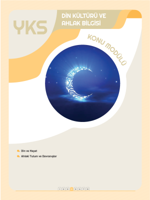 YKS Din Kültürü Konu Modülü 4 - 2023-2024