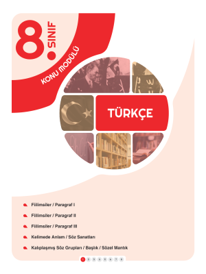 8. Sınıf Türkçe Konu Modülü 1 - 2023-2024