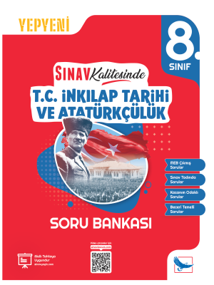 8. Sınıf İnkılap Tarihi Sınav Kalitesinde Soru Bankası - 2023-2024