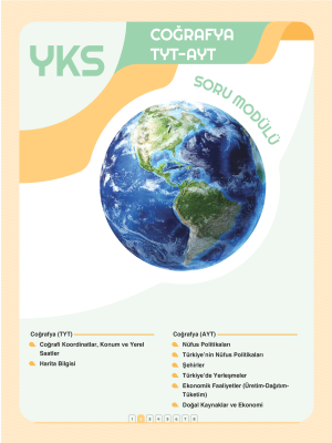 YKS Coğrafya - Soru Modülü 2 - 2023-2024