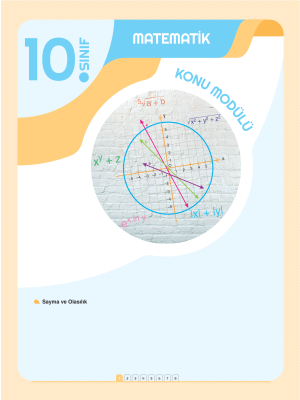 10. Sınıf Matematik Konu Modülü 1 - 2023-2024