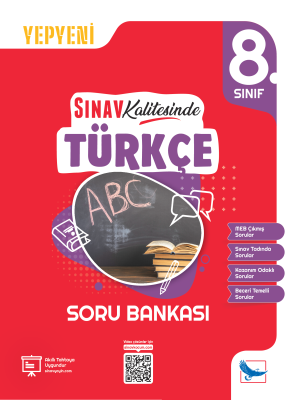 8. Sınıf Türkçe Sınav Kalitesinde Soru Bankası - 2023-2024