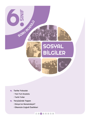 6. Sınıf Sosyal Bilgiler Soru Modülü 3 - 2023-2034