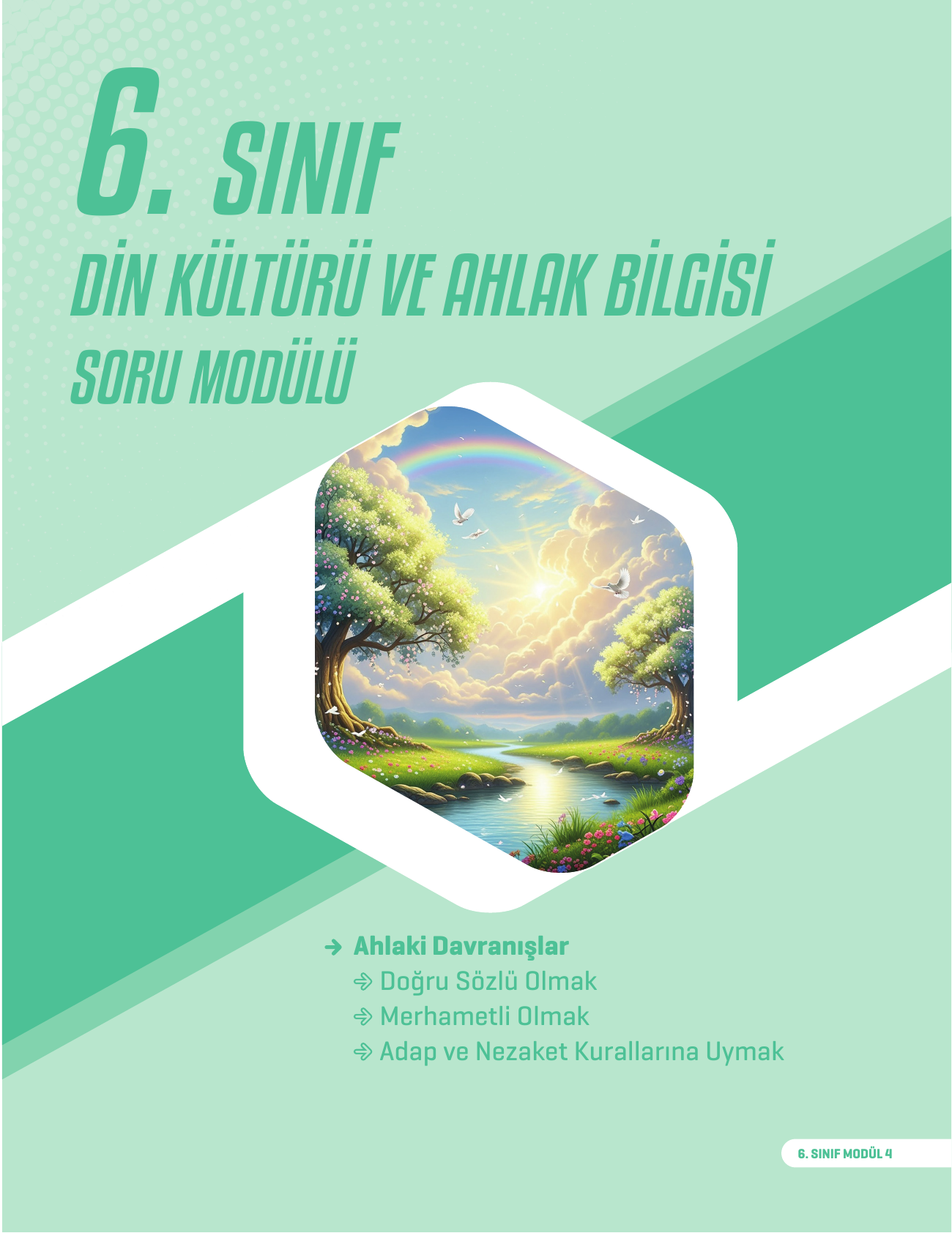 2026 6.Sınıf Din Kültürü ve Ahlak Bilgisi Soru Modülü 4