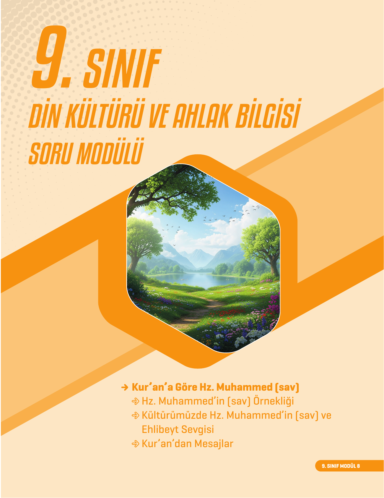 2026 9. Sınıf Din Kültürü ve Ahlak bilgisi Soru Modülü 8
