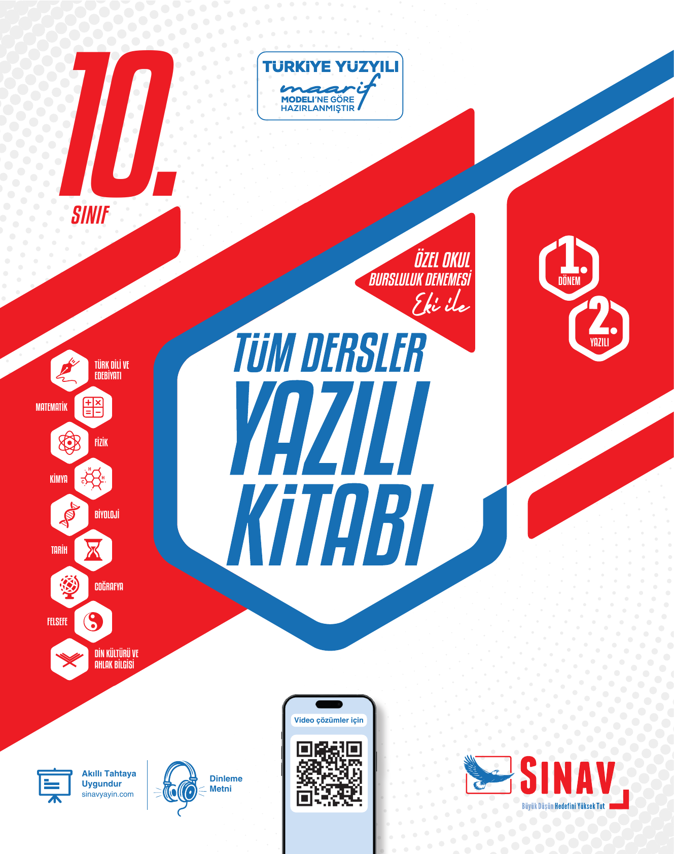 2026 10.Sınıf Tüm Dersler Yazılı Kitabı 1.Dönem 2.Yazılı Sınavı