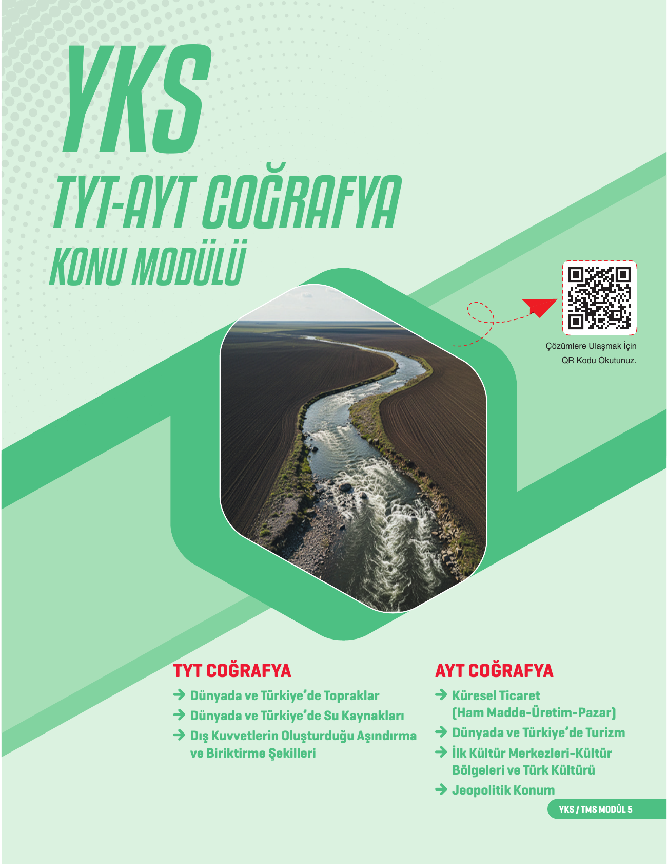 2026 12.Sınıf YKS TMS Coğrafya TYT-AYT Konu Modülü 5
