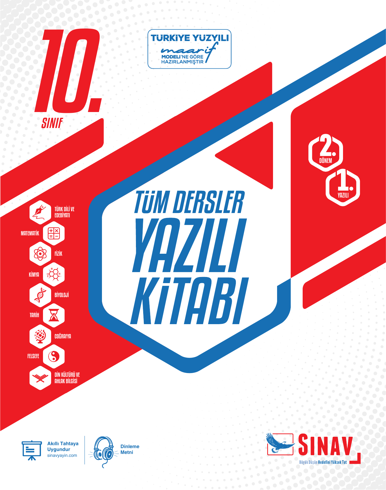 2026 10.Sınıf Tüm Dersler Yazılı Kitabı 2.Dönem 1.Yazılı Sınavı