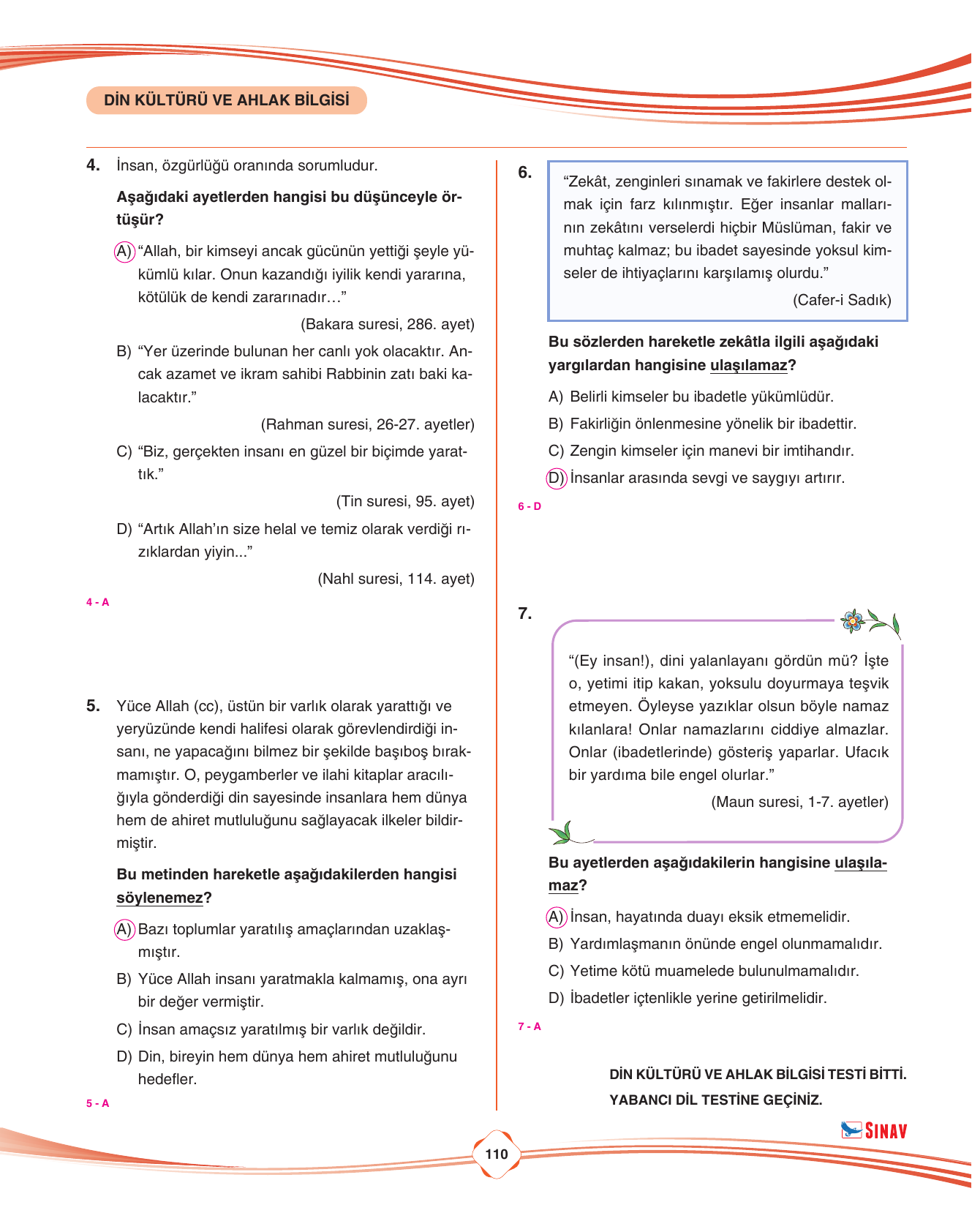 Çözüm Sayfası 110
