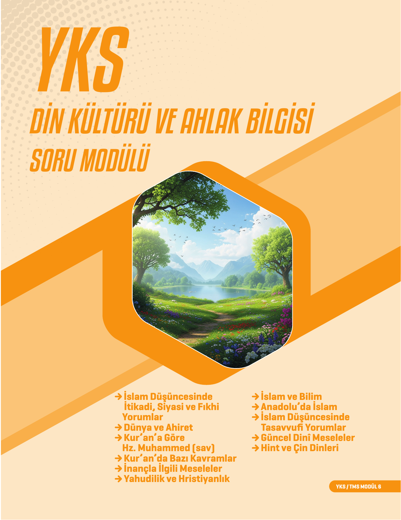 2026 12. Sınıf YKS TMS Din Kültürü ve Ahlak bilgisi Soru Modülü 6