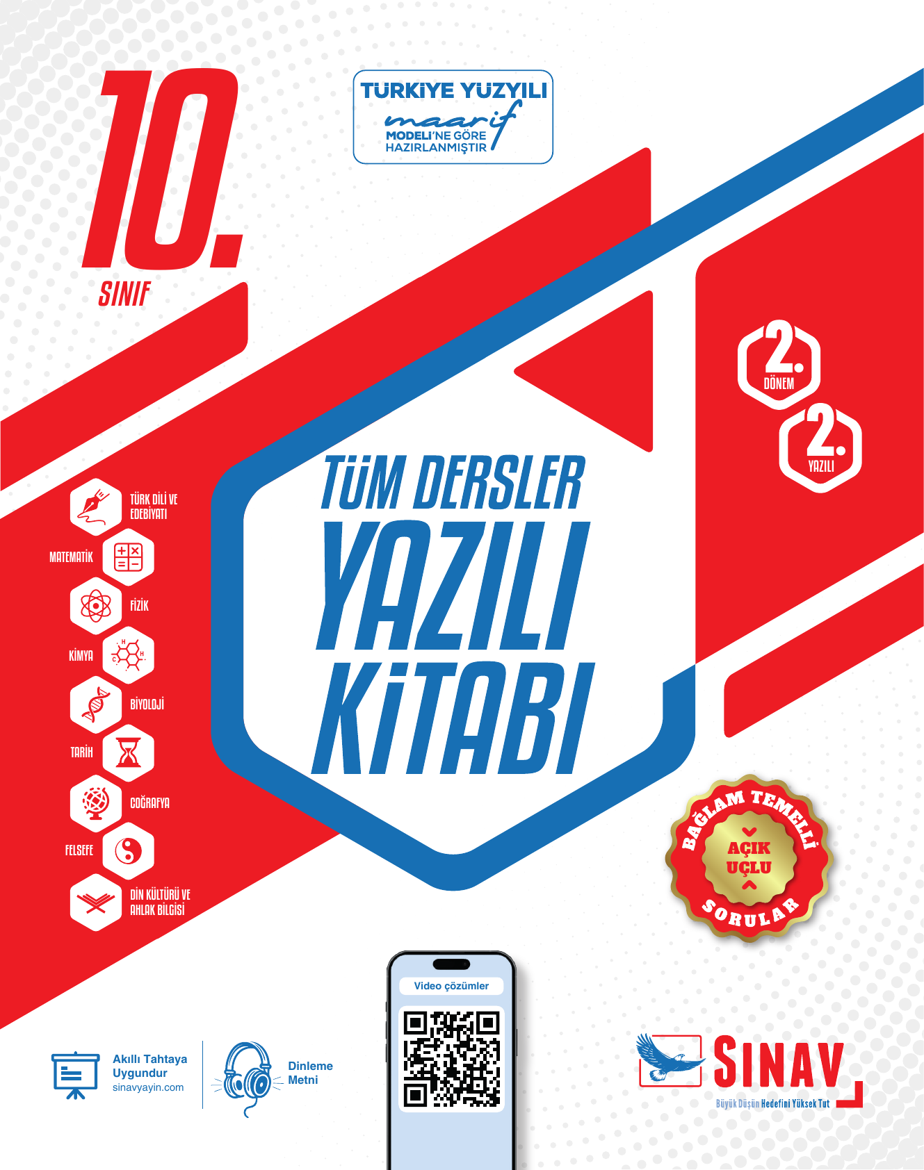 2026 10.Sınıf Tüm Dersler Yazılı Kitabı 2.Dönem 2.Yazılı Sınavı