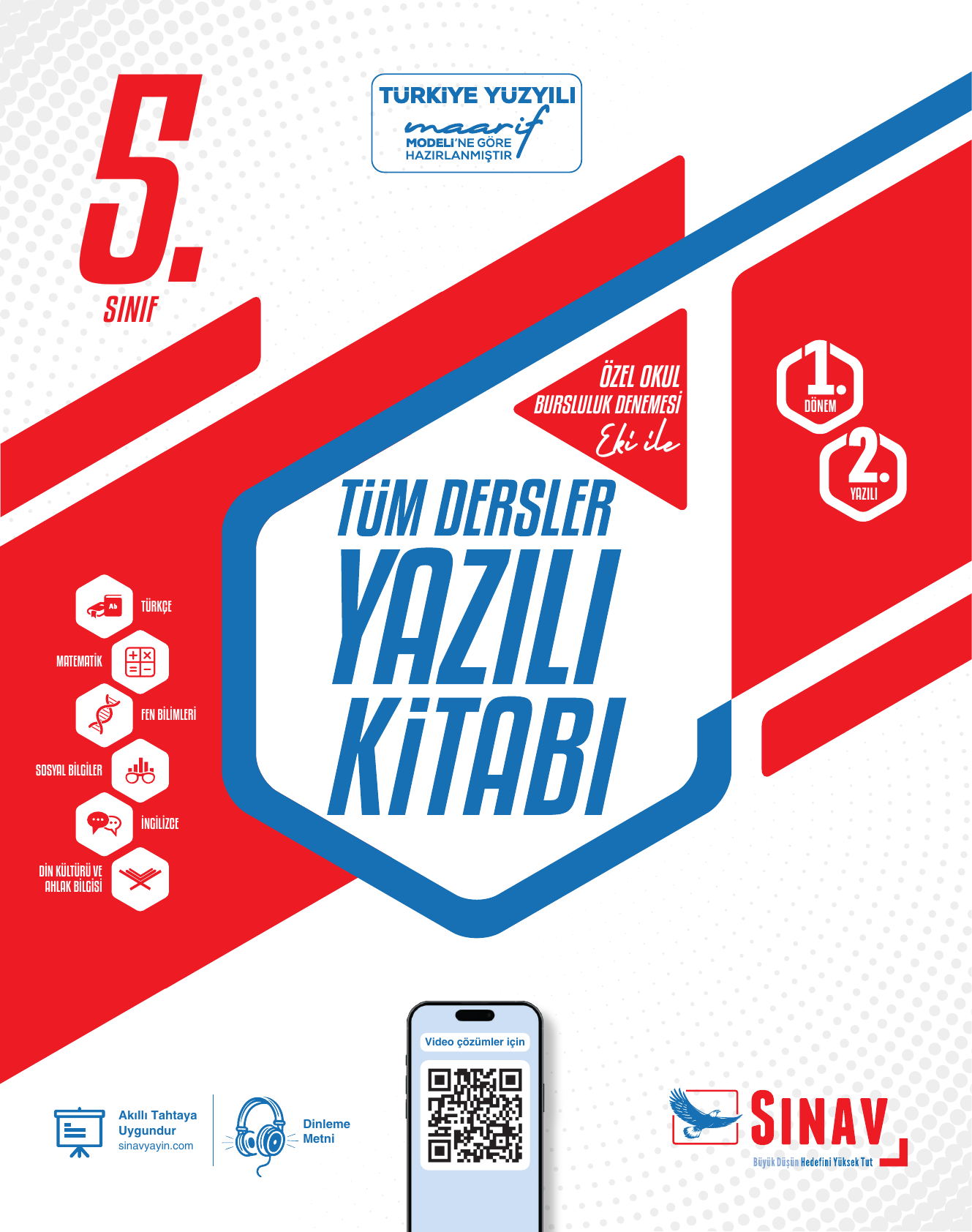 2026 5.Sınıf Tüm Dersler Yazılı Kitabı 1.Dönem 2.Yazılı Sınavı