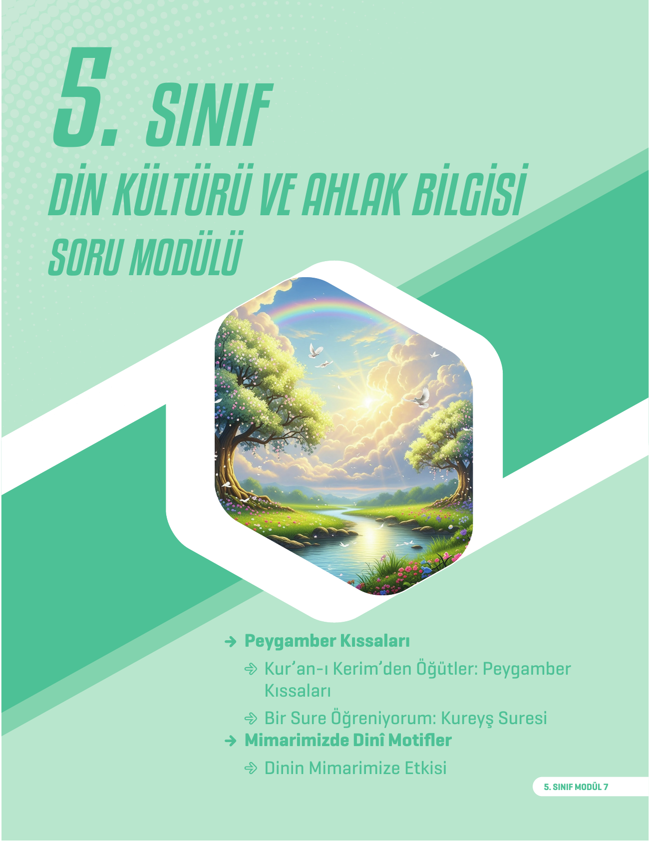 2026 5. Sınıf Din Kültürü ve Ahlak bilgisi Soru Modülü 7